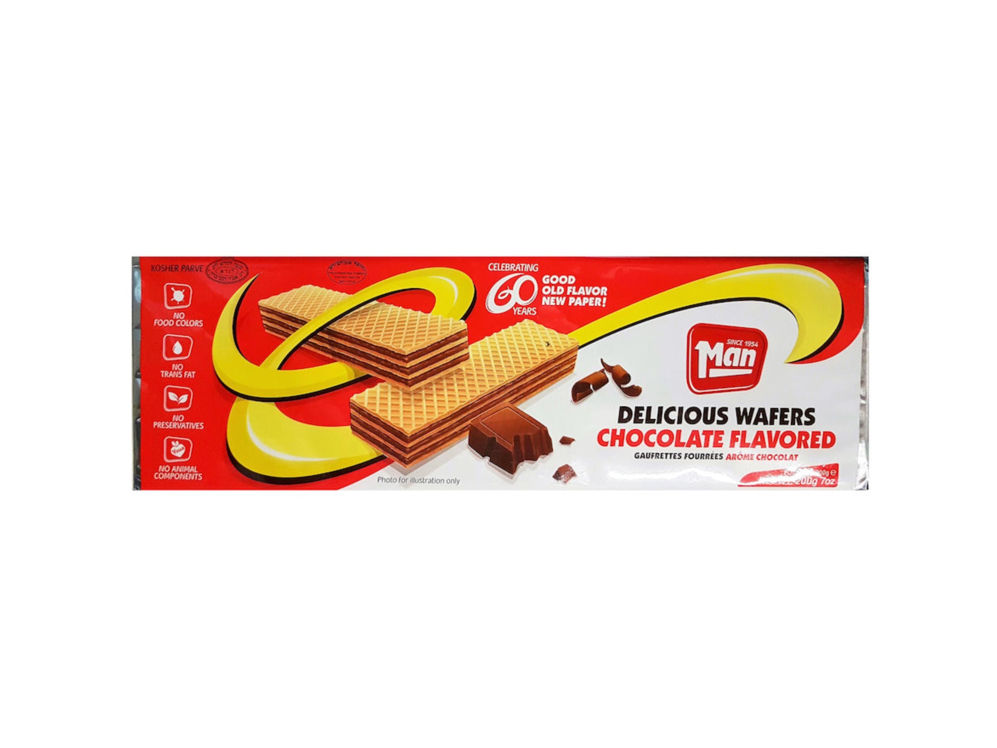 Man Chocolate Wafers image 0