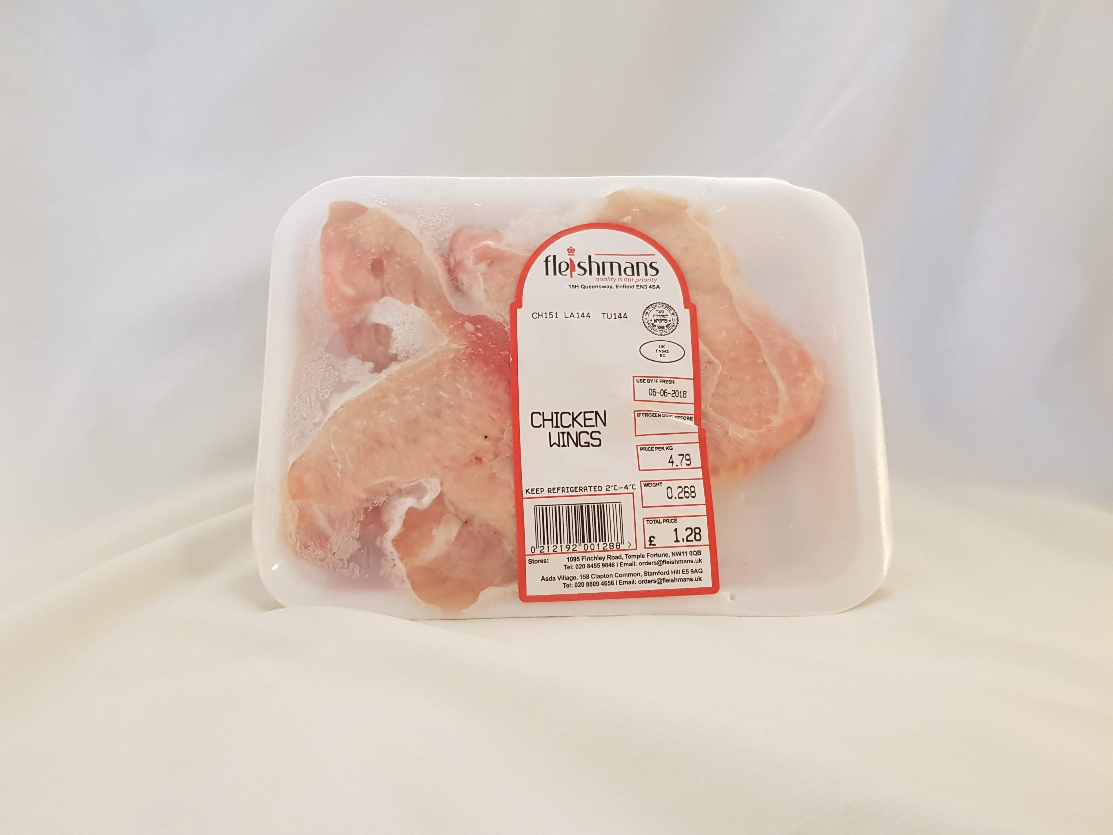 Chicken Wings - 6 per tray image 0