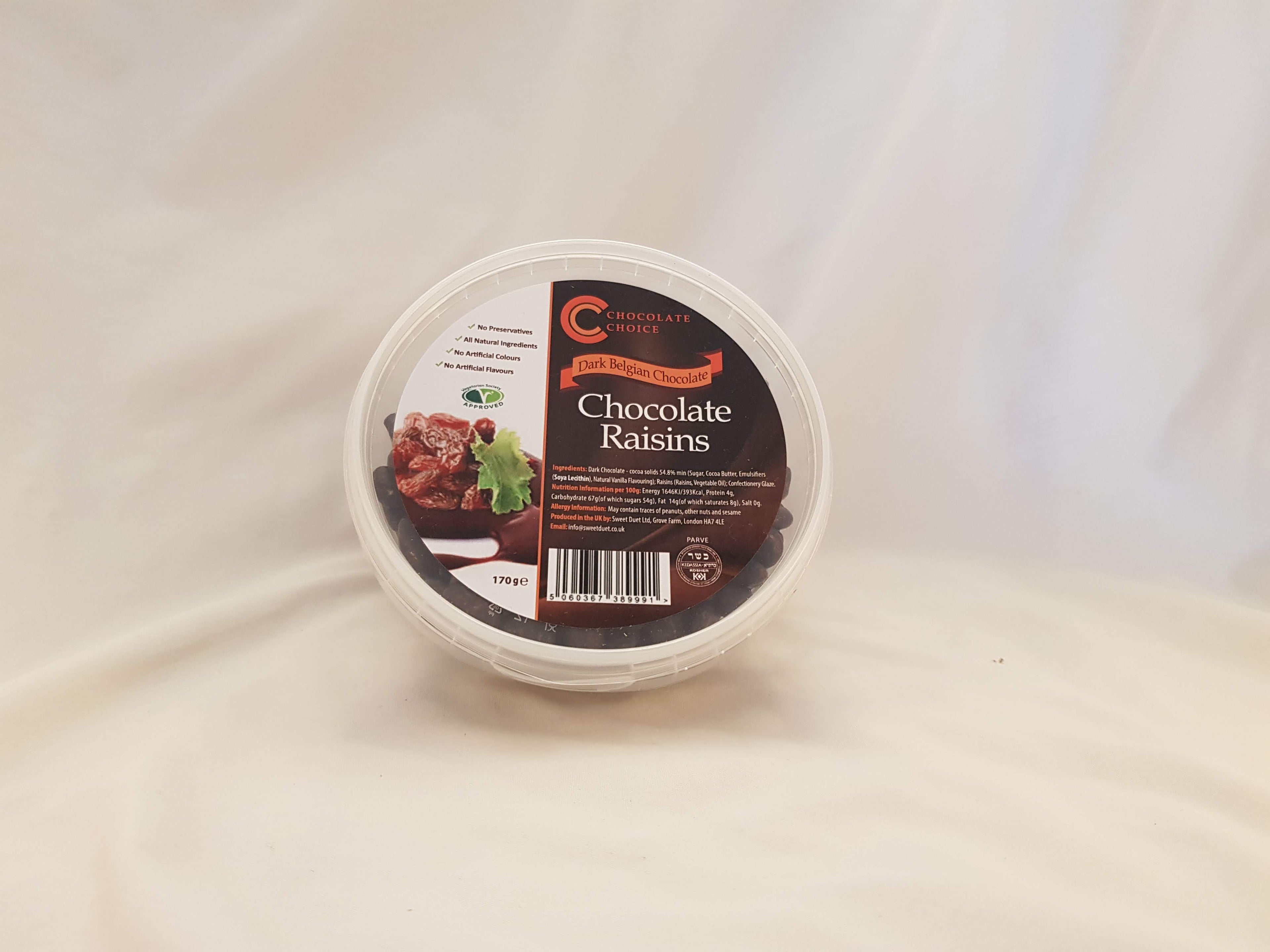 Chocolate Raisins 250g image 0